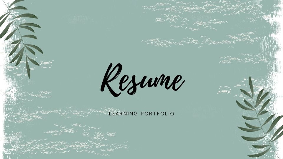 Resume
